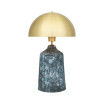Cassia Table Lamp Ceramic Blue Earth 50cm