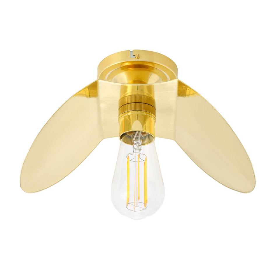 Dodoma plafond mässing 28cm