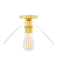 Dodoma plafond mässing 28cm