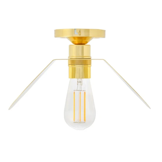 Dodoma Flush Fitting Light Brass 28cm