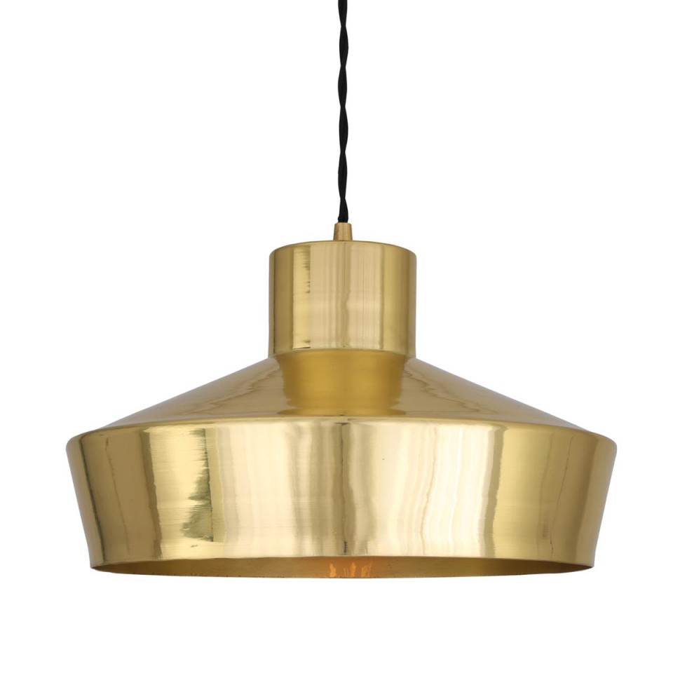 Elegance taklampa mässing 32cm