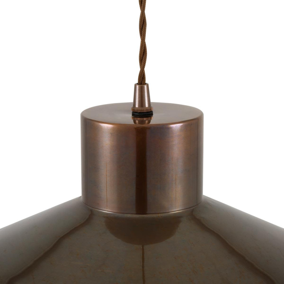 Elegance taklampa mässing 32cm