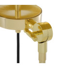 Erill Floor Lamp Brass/Fabric 162.5cm