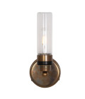 Firth Bathroom Wall Lamp Clear/Prismatic 30cm IP65