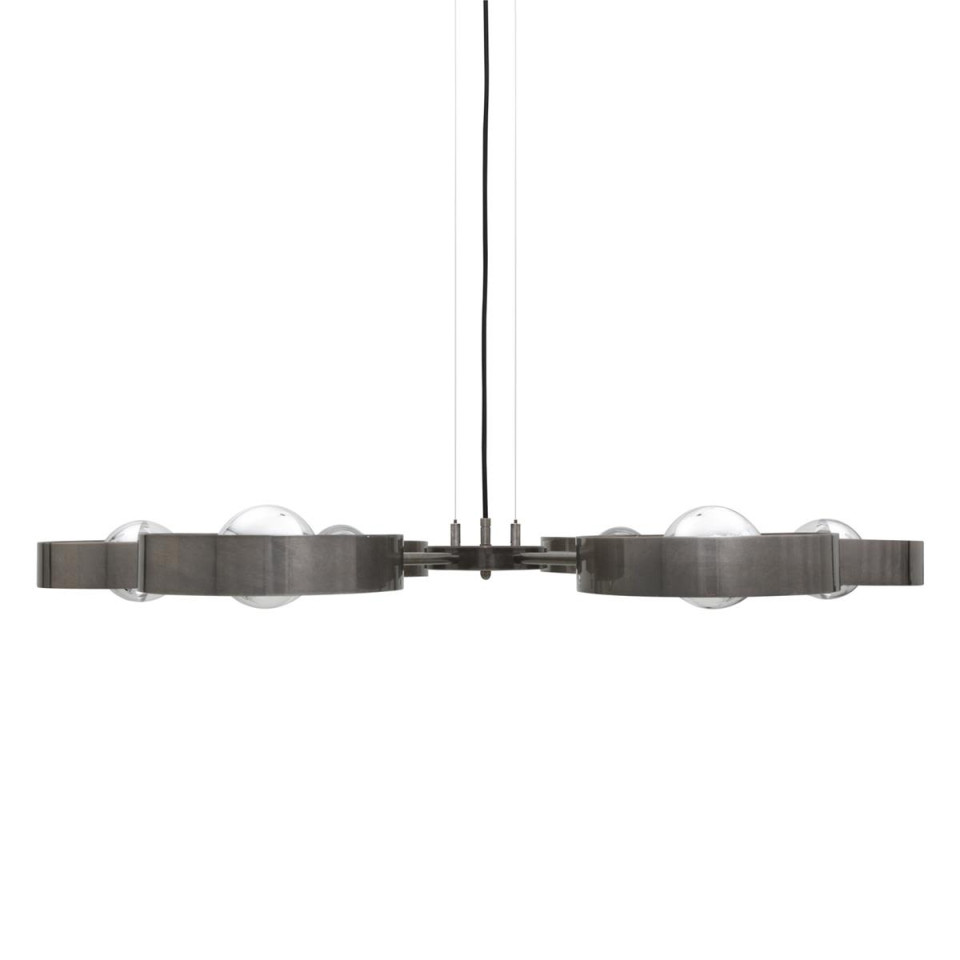 Fossa ljuskrona mässing 102cm