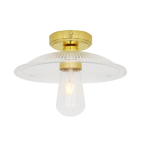 Gal badrumslampa plafond prismatisk 30cm IP65