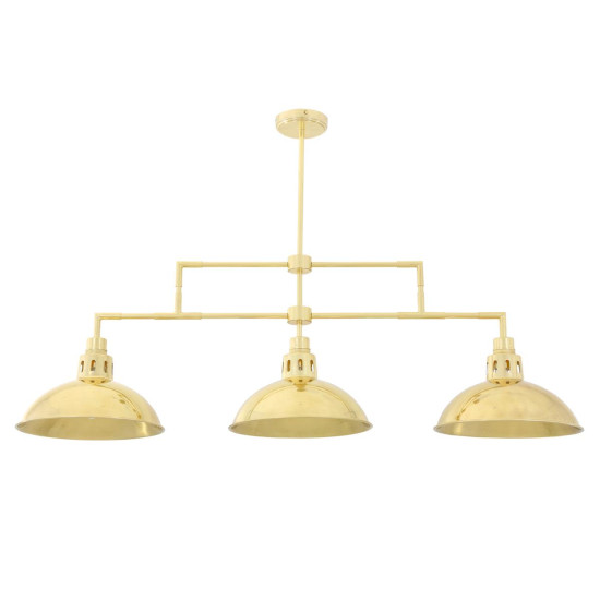 Georgia Chandelier Brass 120cm
