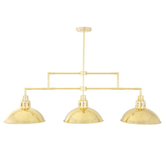 Georgia Chandelier Brass 120cm
