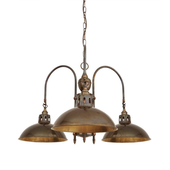 Goiania Chandelier Brass 90cm