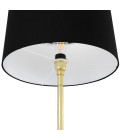 Inch golvlampa mässing/tyg 148cm