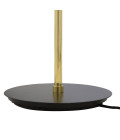 Inch golvlampa mässing/tyg 148cm