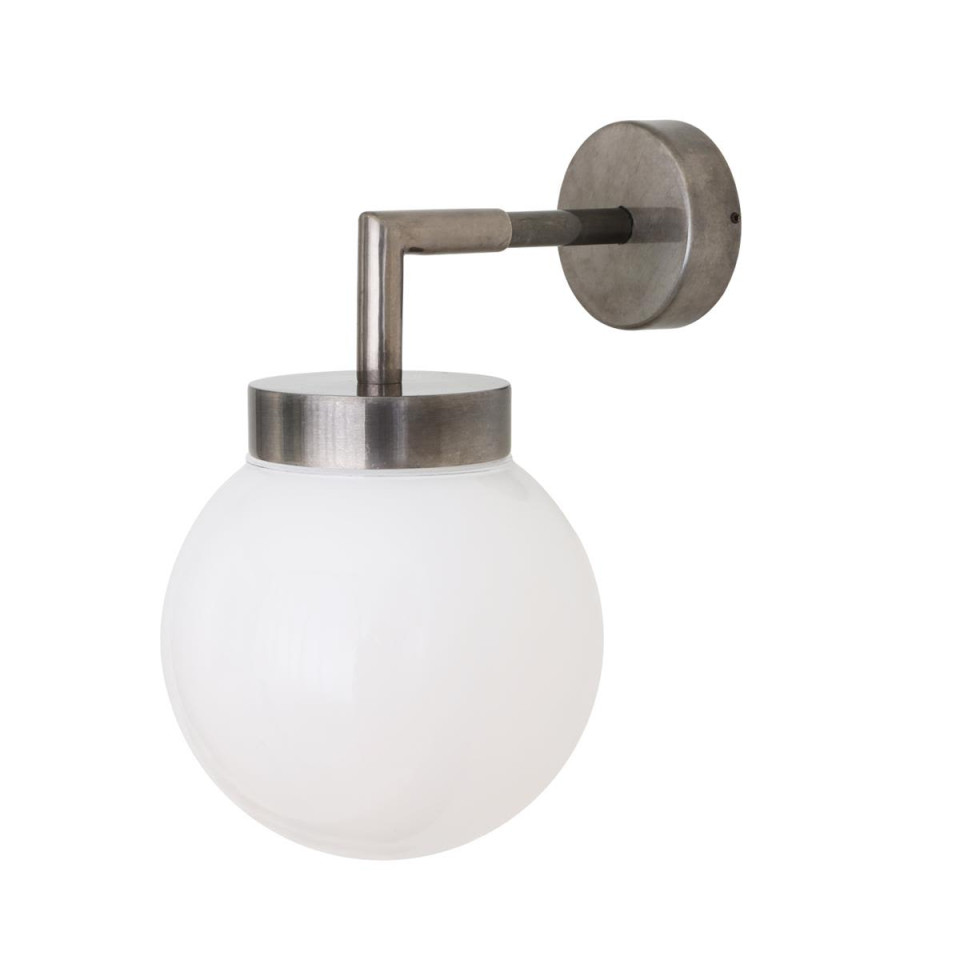 Jordan Bathroom Wall Lamp Clear/Opal 27cm IP65