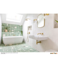 Jordan Bathroom Wall Lamp Clear/Opal 27cm IP65
