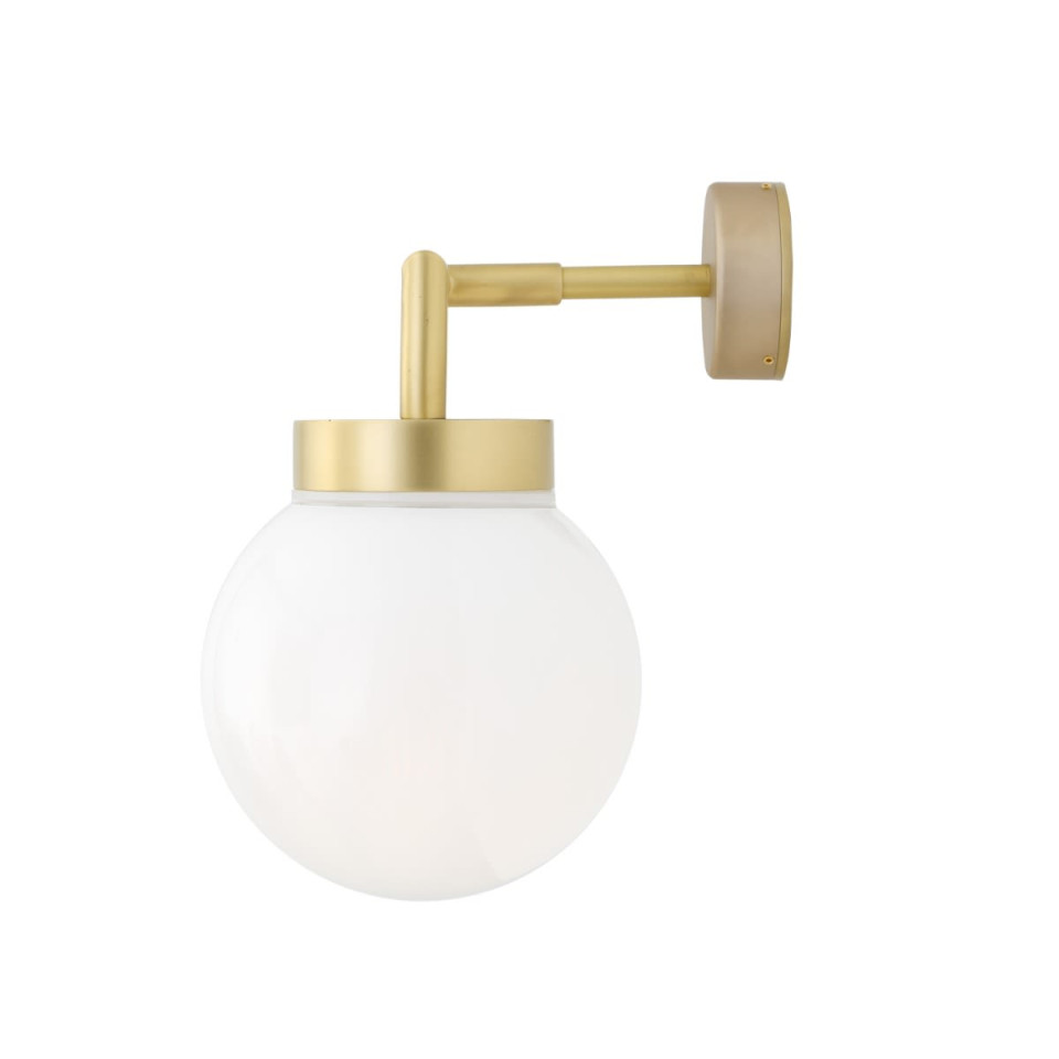 Jordan Bathroom Wall Lamp Clear/Opal 27cm IP65