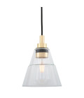 Kairi Bathroom Ceiling Lamp Clear 18cm IP65