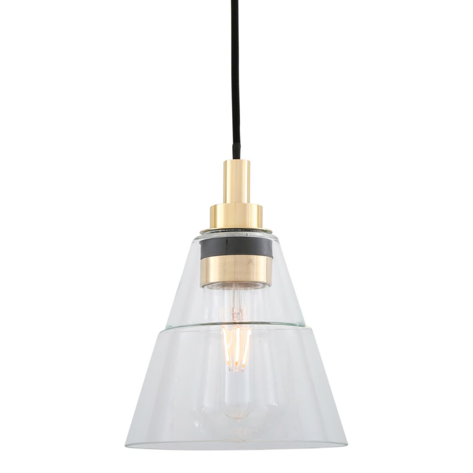 Kairi Bathroom Ceiling Lamp Clear 18cm IP65