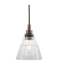 Kairi Bathroom Ceiling Lamp Clear 18cm IP65