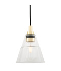 Kairi Bathroom Ceiling Lamp Clear 18cm IP65
