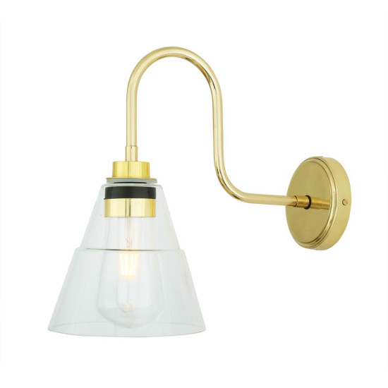 Kairi Bathroom Wall Lamp Clear 33cm IP65