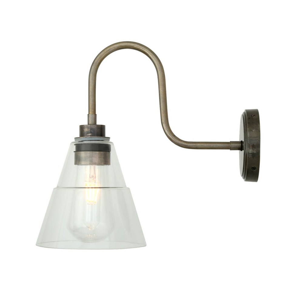 Kairi Bathroom Wall Lamp Clear 33cm IP65
