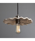 Kapok Ceiling Lamp Ceramic Black/White 27cm