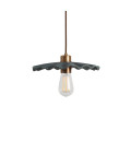 Kapok Ceiling Lamp Ceramic Blue Earth 27cm