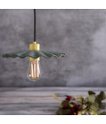 Kapok Ceiling Lamp Ceramic Blue Earth 27cm