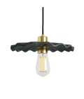 Kapok Ceiling Lamp Ceramic Blue Earth 27cm