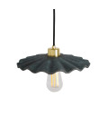 Kapok Ceiling Lamp Ceramic Blue Earth 27cm