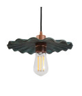 Kapok Ceiling Lamp Ceramic Blue Earth 27cm