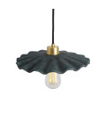 Kapok Ceiling Lamp Ceramic Blue Earth 27cm