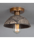 Kauri flush fitting Light Ceramic Black Clay 20cm