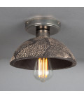 Kauri flush fitting Light Ceramic Black Clay 20cm