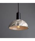 Kauri Ceiling Lamp Ceramic Black/White 20cm