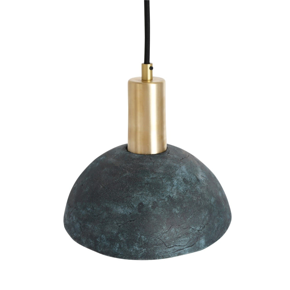 Kauri Ceiling Lamp Ceramic Blue Earth 20cm