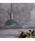 Kauri Ceiling Lamp Ceramic Blue Earth 20cm