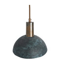 Kauri Ceiling Lamp Ceramic Blue Earth 20cm