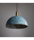 Kauri Ceiling Lamp Ceramic Blue Earth 37cm