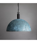 Kauri Ceiling Lamp Ceramic Blue Earth 37cm