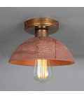 Kauri flush fitting Light Ceramic Red Iron 20cm