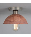 Kauri flush fitting Light Ceramic Red Iron 20cm