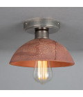 Kauri flush fitting Light Ceramic Red Iron 20cm