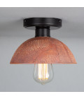Kauri flush fitting Light Ceramic Red Iron 20cm