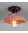 Kauri flush fitting Light Ceramic Red Iron 20cm