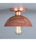 Kauri flush fitting Light Ceramic Red Iron 20cm