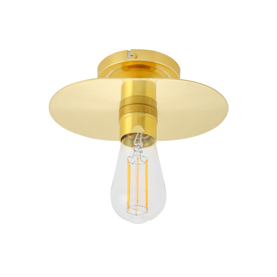 Kigoma Flush Fitting Light Brass 21cm