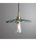 Kirhii Bathroom Ceiling Lamp Ceramic Blue Earth 27cm IP44