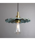 Kirhii Bathroom Ceiling Lamp Ceramic Blue Earth 27cm IP44