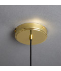 Kirhii Bathroom Ceiling Lamp Ceramic Blue Earth 27cm IP44