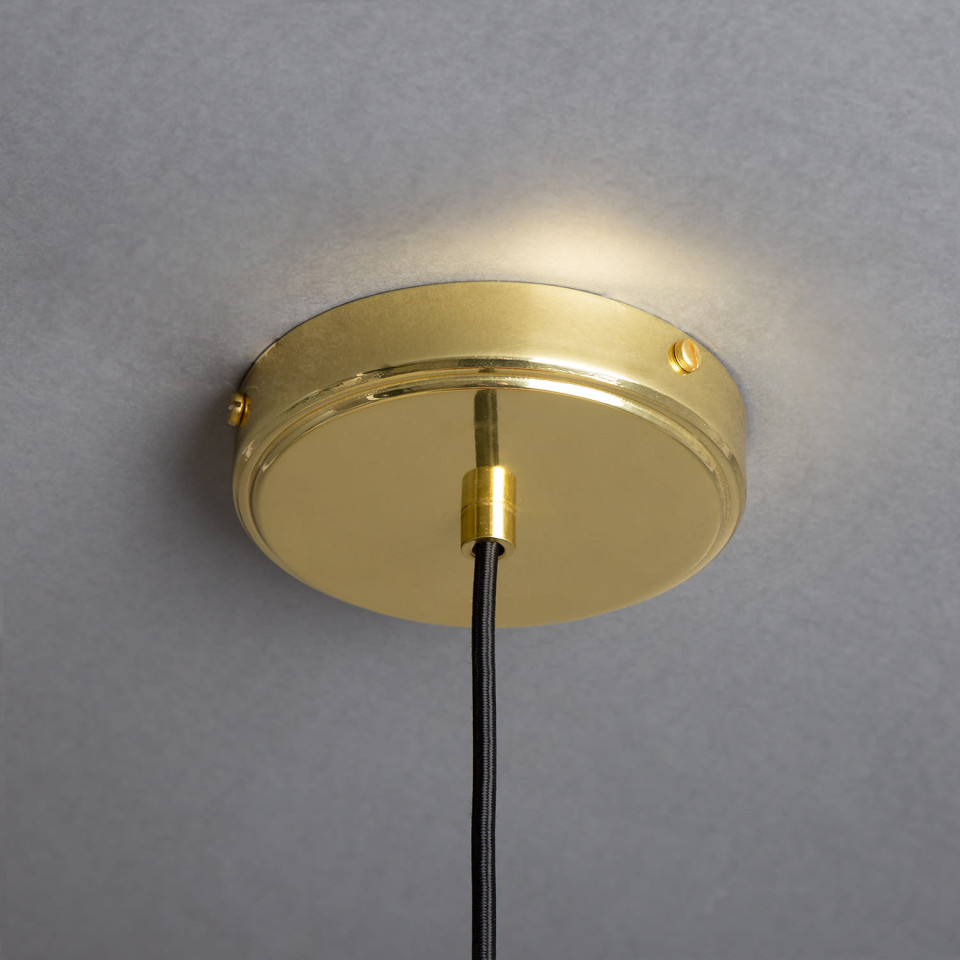 Kirhii Bathroom Ceiling Lamp Ceramic Blue Earth 27cm IP44